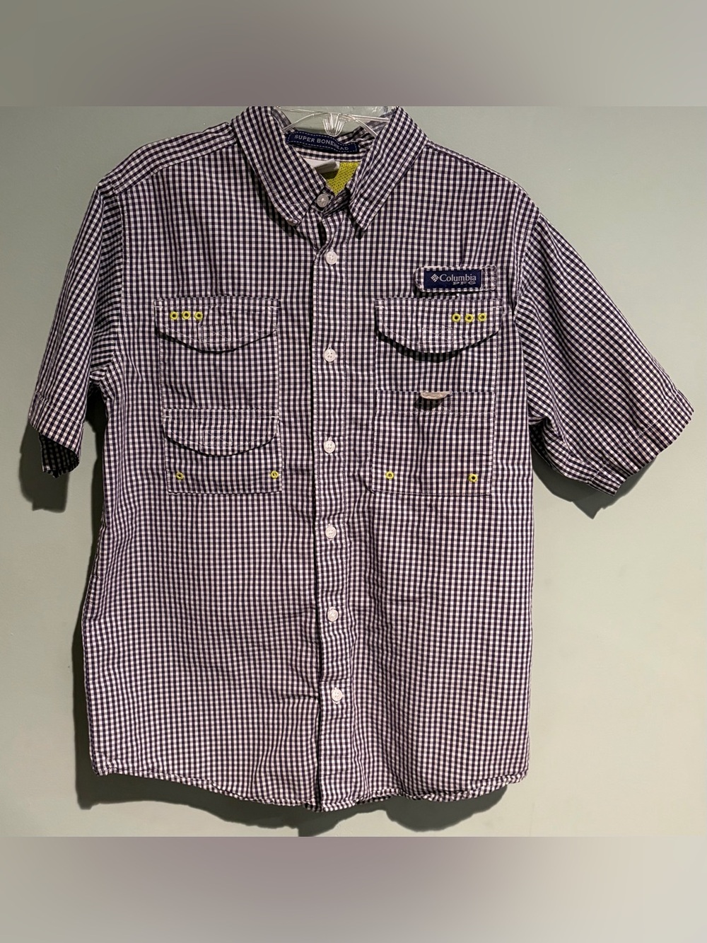 Columbia PFG Super Bonehead Short Sleeve Fishing Shirt